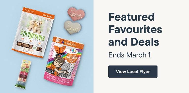 Featured favourites and deals ends March 1. View Local Flyer.
