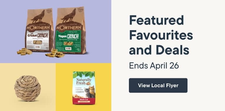 Featured favourites and deals ends April 26. View Local Flyer.