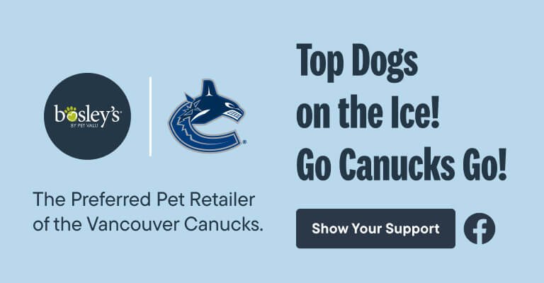 Go Canucks go! We're the Preferred Pet Retailer of the Vancouver Canucks - Show Your Support