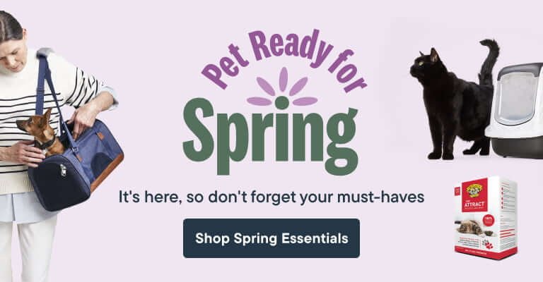 Pet Ready for Spring!​ It's here, so don't forget your must-haves - Shop Spring Essentials
