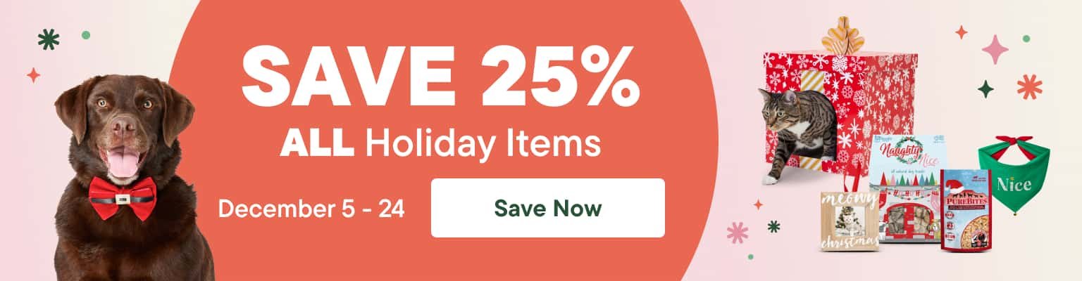 25% off all Holiday items! December 5 to 24