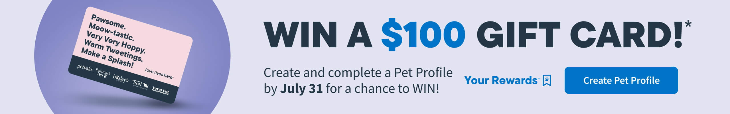 Pet Profile Contest